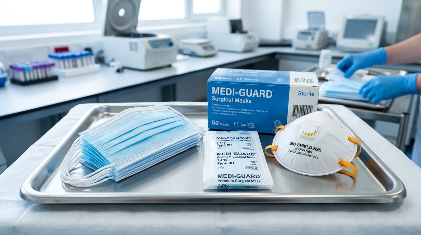 Face Mask Quotation in Pune - Certified 3-Ply Surgical Face Masks and N95 Respirators