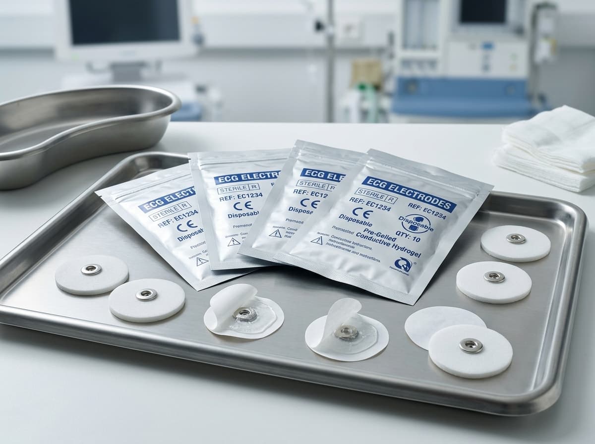 ECG Electrodes Traders in Pune - Pre-Gelled Disposable Medical ECG Electrodes