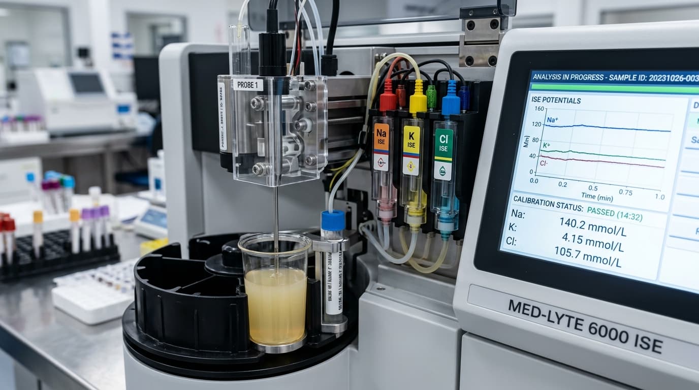 Electrolyte Analyzer in Pune | Yeda Healthcare Marketplace - ISE Ion-Selective Electrode Sensor Diagnostics