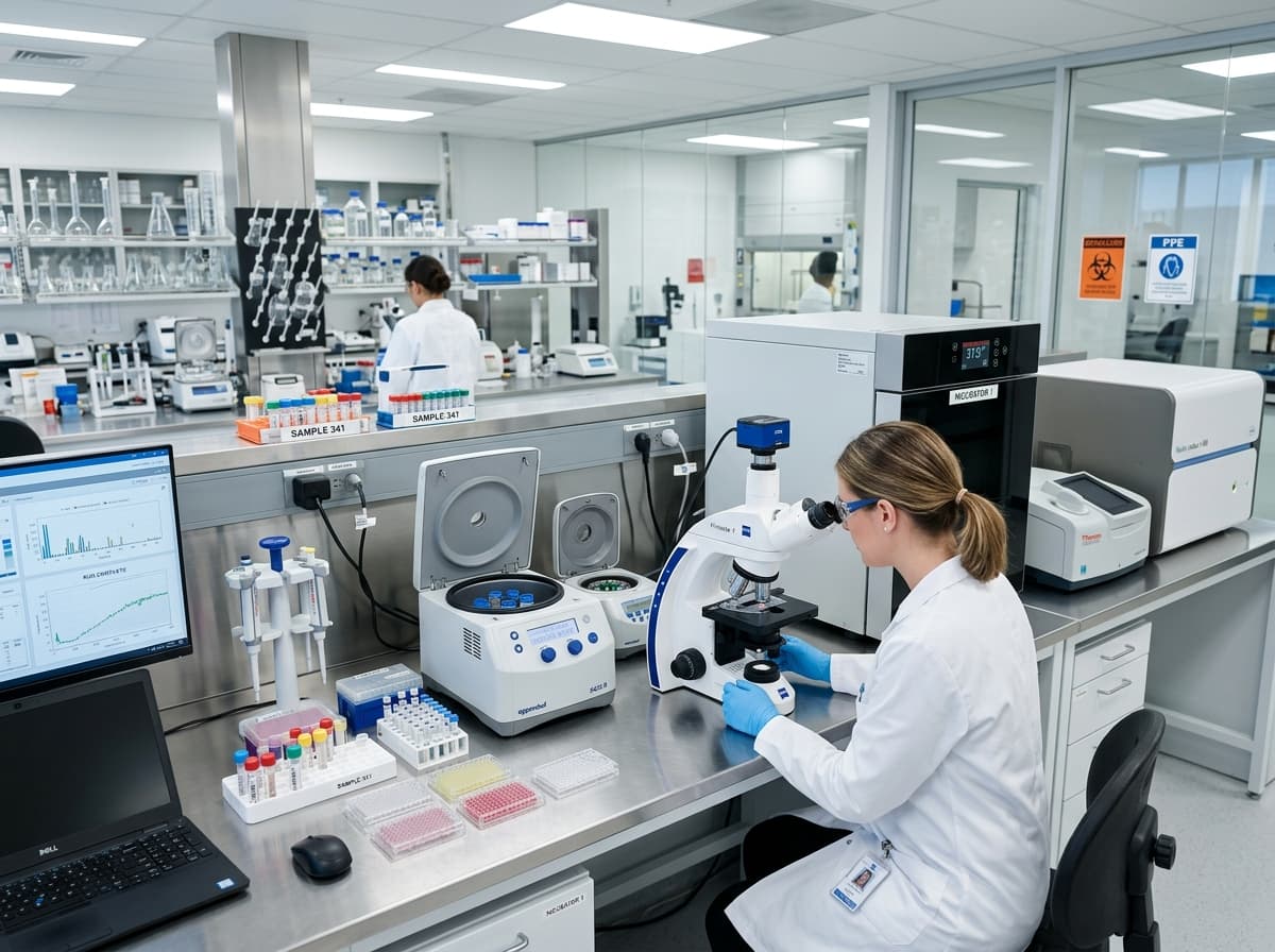 Laboratory Equipment Distributors in Pune - Modern Diagnostic & Clinical Laboratory Workstation