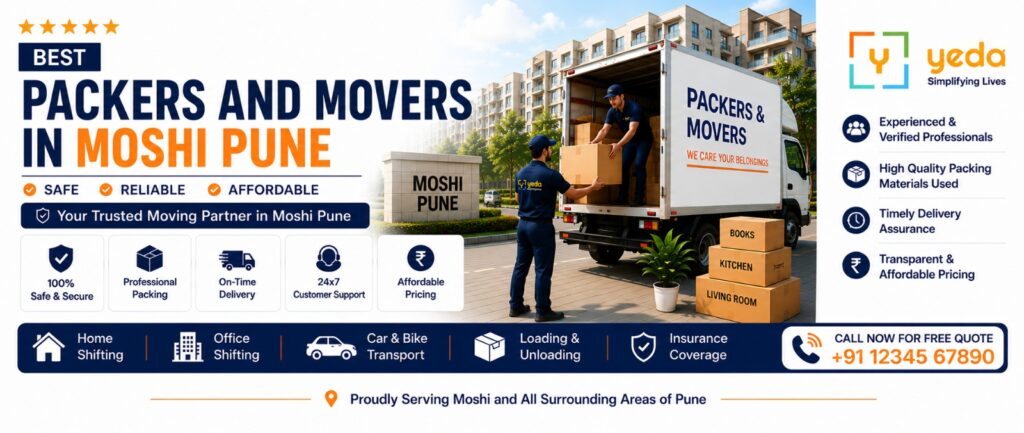 Best Packers and Movers in Moshi Pune