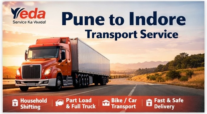 Pune to Indore Transport Service